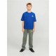 Детски Тениска с къс ръкав Jack & Jones Jorcole Back Print Тъмно синьо