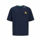 Детски Тениска с къс ръкав Jack & Jones Jorcole Back Print Морско син