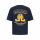 Детски Тениска с къс ръкав Jack & Jones Jorcole Back Print Морско син