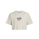 Детска тениска с къс ръкав Jack & Jones Jcotint Tee Ss Crew Бежов