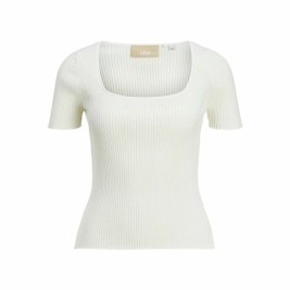 Дамска тениска с къс ръкав Jxsky Ss Jack & Jones Cloud Dancer Топло Бяло