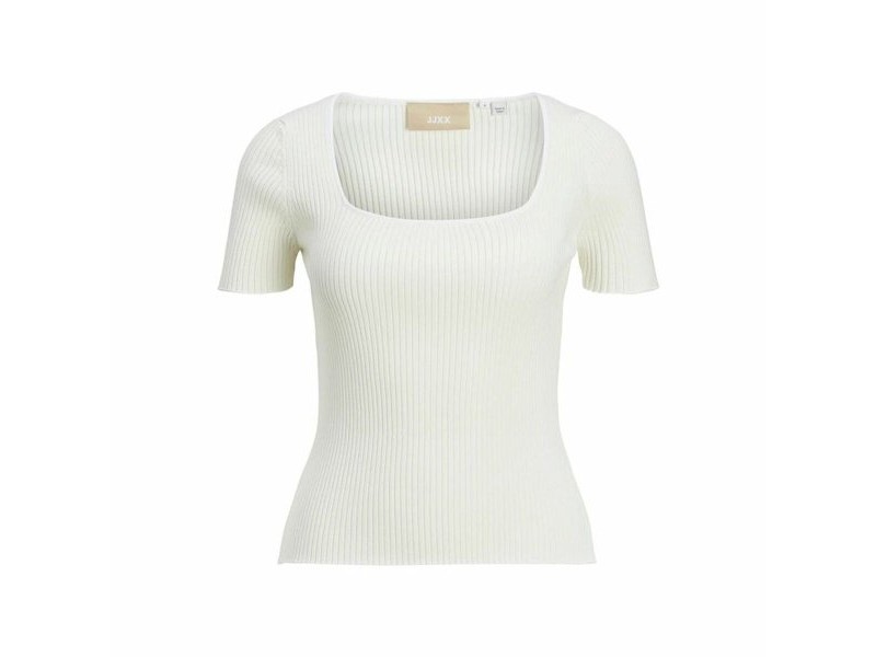 Дамска тениска с къс ръкав Jxsky Ss Jack & Jones Cloud Dancer Топло Бяло