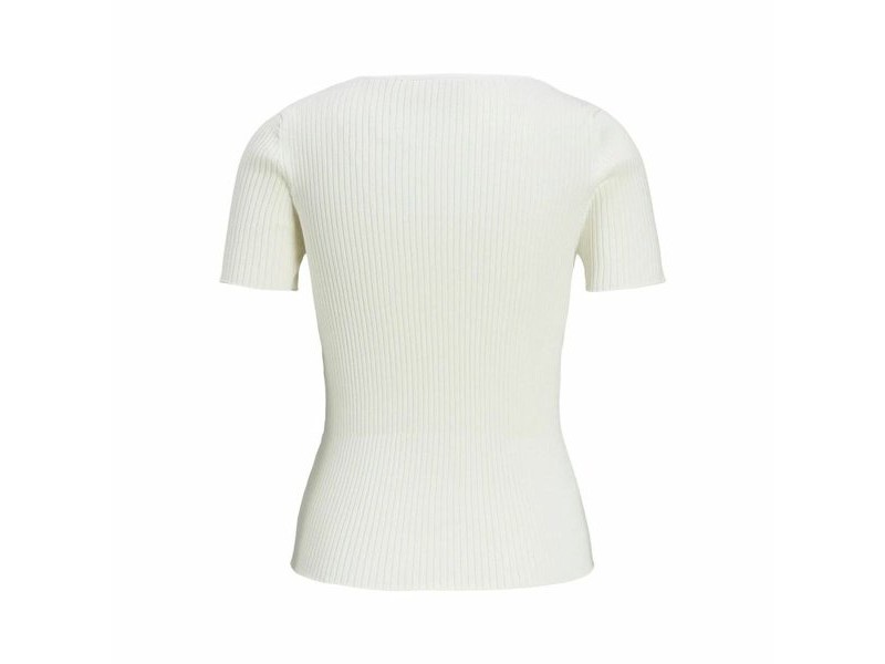 Дамска тениска с къс ръкав Jxsky Ss Jack & Jones Cloud Dancer Топло Бяло