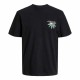Детски Тениска с къс ръкав Jack & Jones Jortampa Back Tee Ss Черен