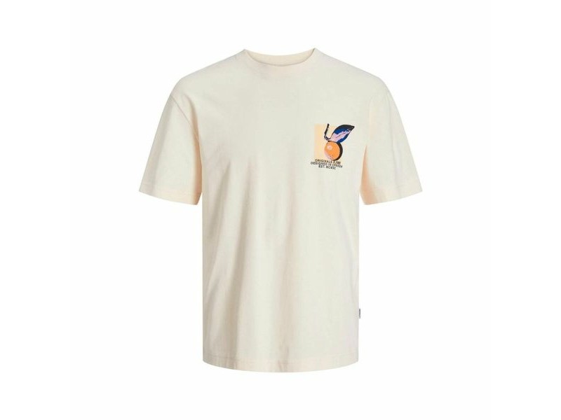 Детски Тениска с къс ръкав Jack & Jones tampa Back Бежов