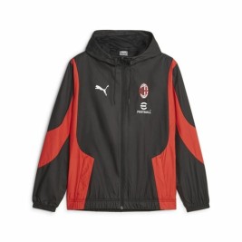 Мъжко Спортно Яке Puma Ac Milan Prematch Черен Червен