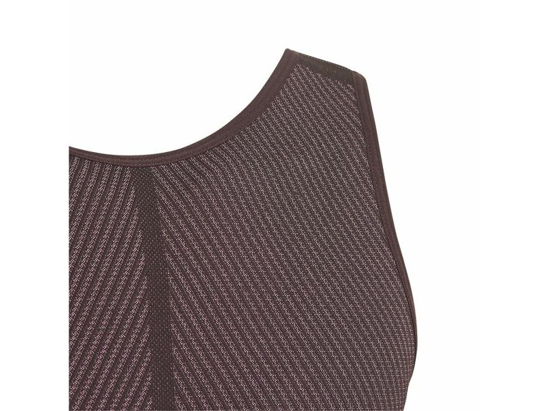 Спортен Сутиен Adidas  Aeroknit Seamless Кестен Тъмно червен
