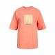 Дамска тениска с къс ръкав Jack & Jones Jxpaige Оранжев