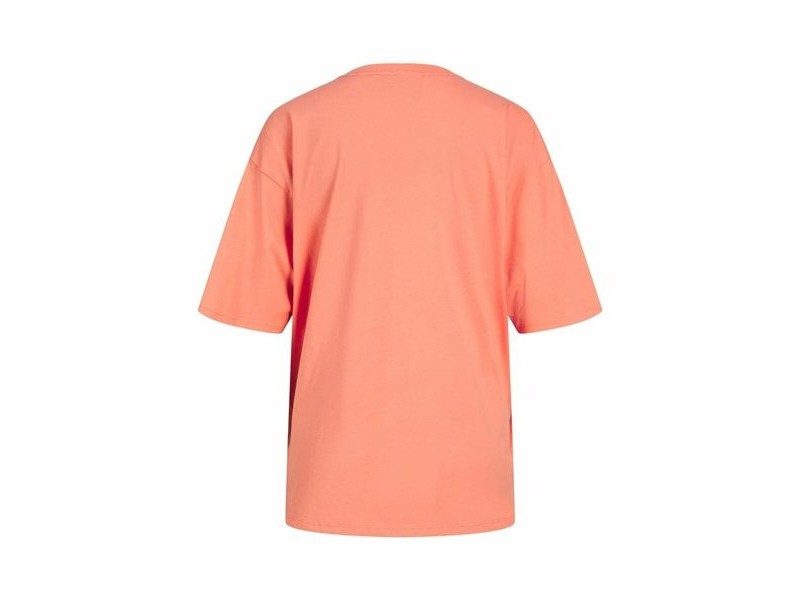 Дамска тениска с къс ръкав Jack & Jones Jxpaige Оранжев