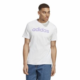 Мъжка тениска с къс ръкав Adidas Essentials Бял