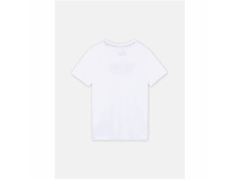 Детски Тениска с къс ръкав Jack & Jones Jjsummer Smu Vibe Tee Бял Детски Тениска с къс ръкав Jack & Jones Jjsummer Smu Vibe Tee Бял