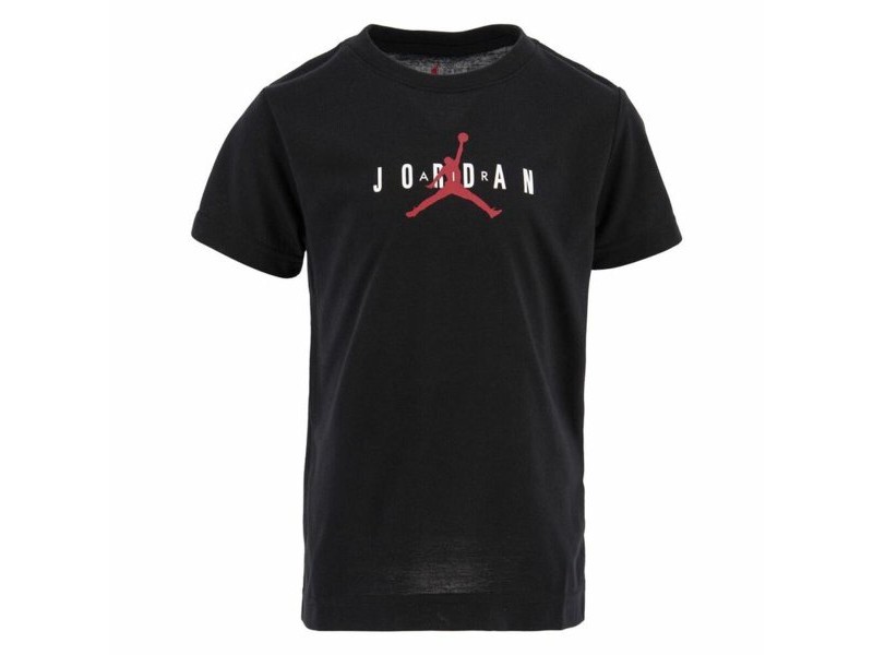 Детски Тениска с къс ръкав Jordan Jumpman Graphic Черен