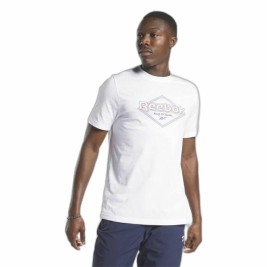 Мъжка тениска с къс ръкав Reebok Graphic Series Бял