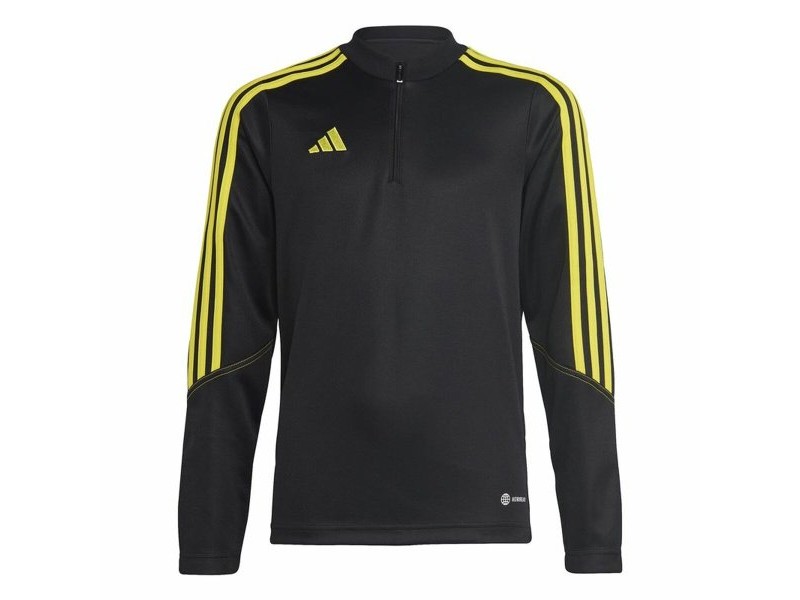 Тренировъчен Суичър за Възрастни Adidas Tiro23 Club Бял Черен