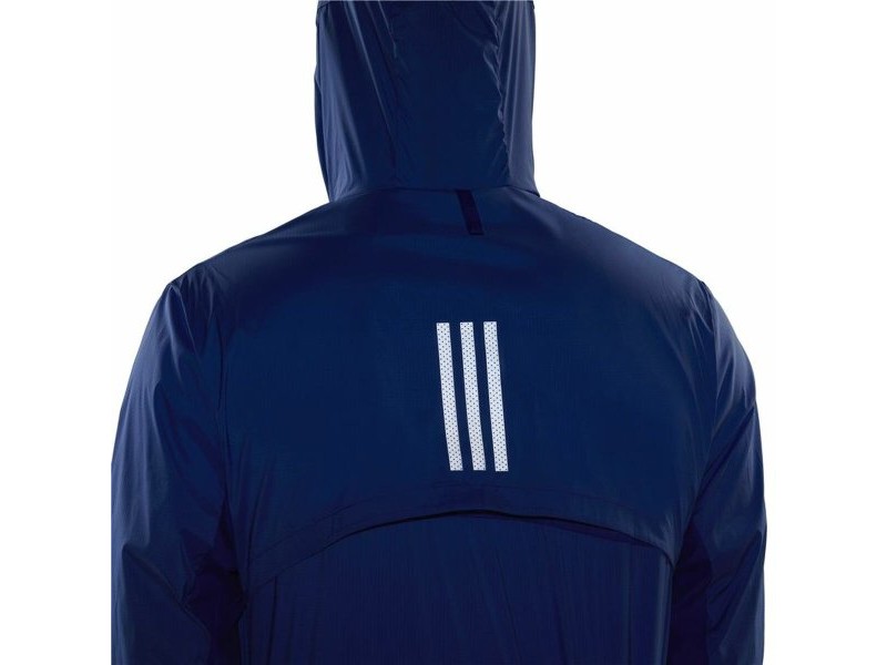 Мъжко Спортно Яке Adidas Marathon Син (S)