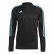 Тренировъчен Суичър за Възрастни Adidas Tiro 23 Черен (XS)