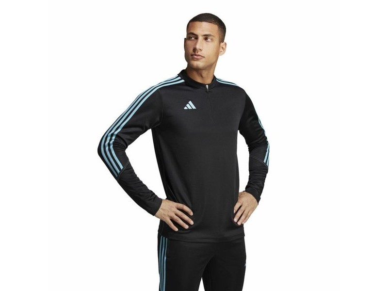 Тренировъчен Суичър за Възрастни Adidas Tiro 23 Черен (XS)