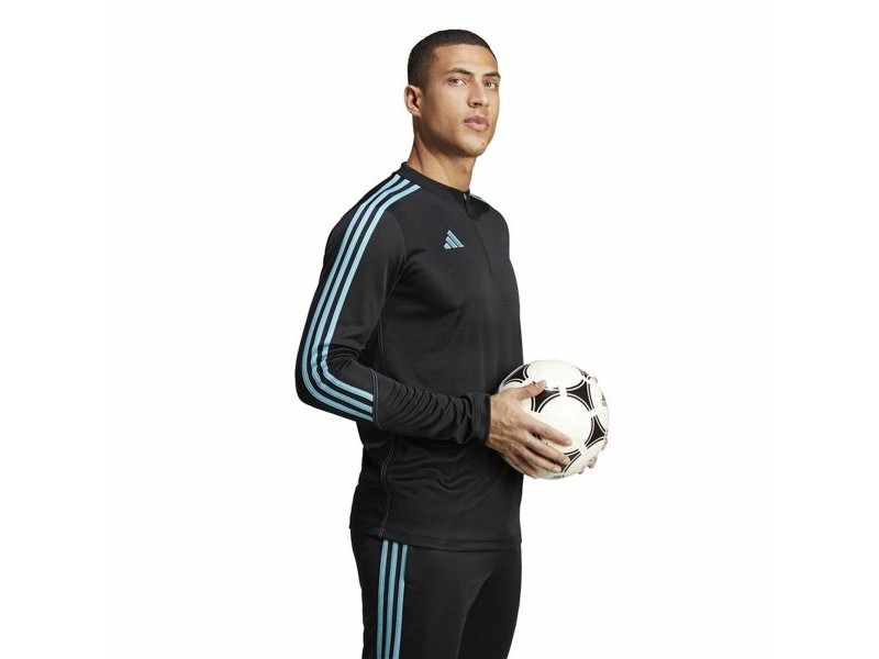 Тренировъчен Суичър за Възрастни Adidas Tiro 23 Черен (XS)