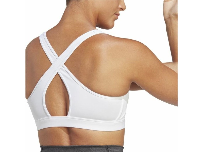 Спортен Сутиен Adidas Pwr Ct Ms Бял