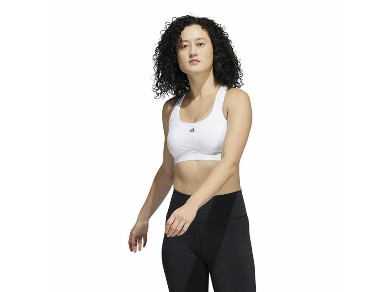 Спортен Сутиен Adidas Pwr Ms Pd Бял