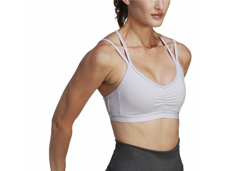 Спортен Сутиен Adidas Essentials Бял