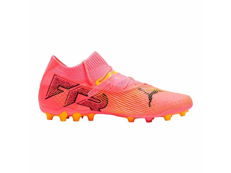 Футболни Ботуши с Бутонки за Възрастни Puma FUTURE 7 ULTIMATE MG Оранжев