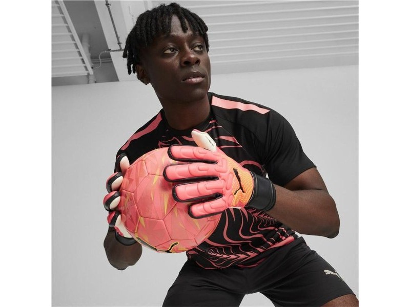 Детски Вратарски Ръкавици Puma Future Match NC Тъмно Оранжево