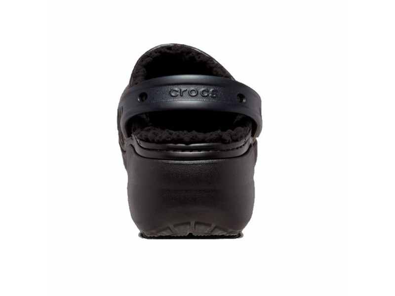 Сабо Crocs Classic Platform Lined Clog Черен