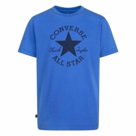 Детски Тениска с къс ръкав Converse Sustainable Core Sse Син