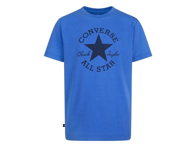 Детски Тениска с къс ръкав Converse Sustainable Core Sse Син