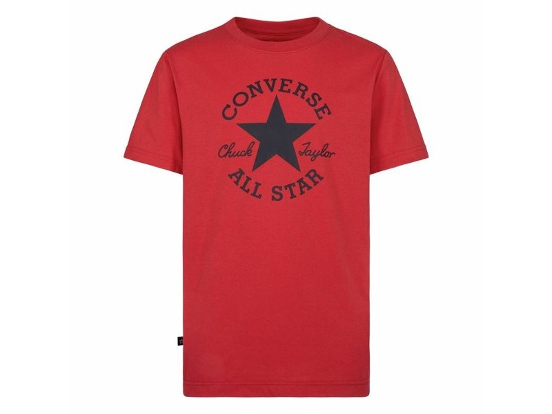 Детски Тениска с къс ръкав Converse Sustainable Core Sse Червен Детски Тениска с къс ръкав Converse Sustainable Core Sse Червен