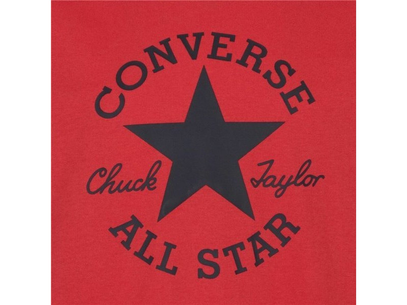 Детски Тениска с къс ръкав Converse Sustainable Core Sse Червен Детски Тениска с къс ръкав Converse Sustainable Core Sse Червен
