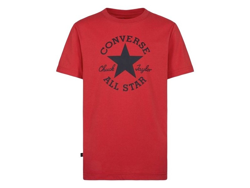 Детски Тениска с къс ръкав Converse Sustainable Core Sse Червен Детски Тениска с къс ръкав Converse Sustainable Core Sse Червен