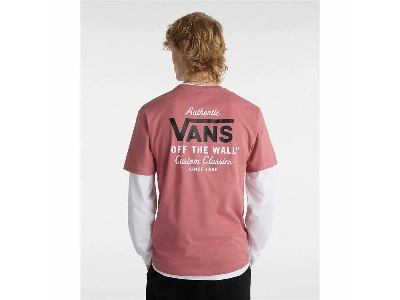 Мъжка тениска с къс ръкав Vans Holder St Classic Оранжев
