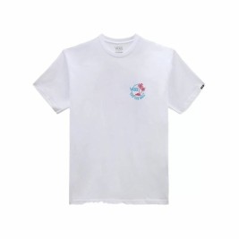 Мъжка тениска с къс ръкав Vans Classic Mini Dual Palm Бял