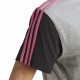 Дамска тениска с къс ръкав Adidas 3S Cr Сив