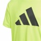 Детски Тениска с къс ръкав Adidas U Tr-Es Logo Жълт