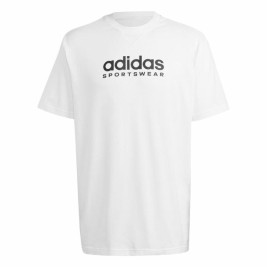 Тениска с къс ръкав Adidas Бял