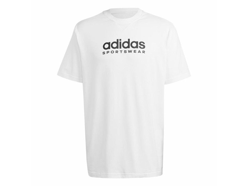 Тениска с къс ръкав Adidas Бял