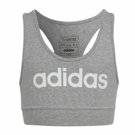 Спортен Сутиен Adidas Essentials Linear Logo Сив