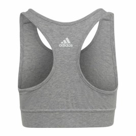 Спортен Сутиен Adidas Essentials Linear Logo Сив