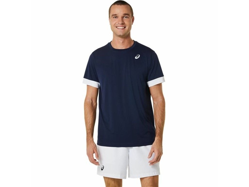 Тениска без Ръкави Asics Court Морско син Тенис