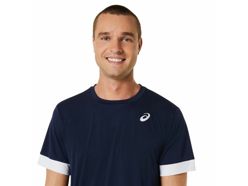 Тениска без Ръкави Asics Court Морско син Тенис