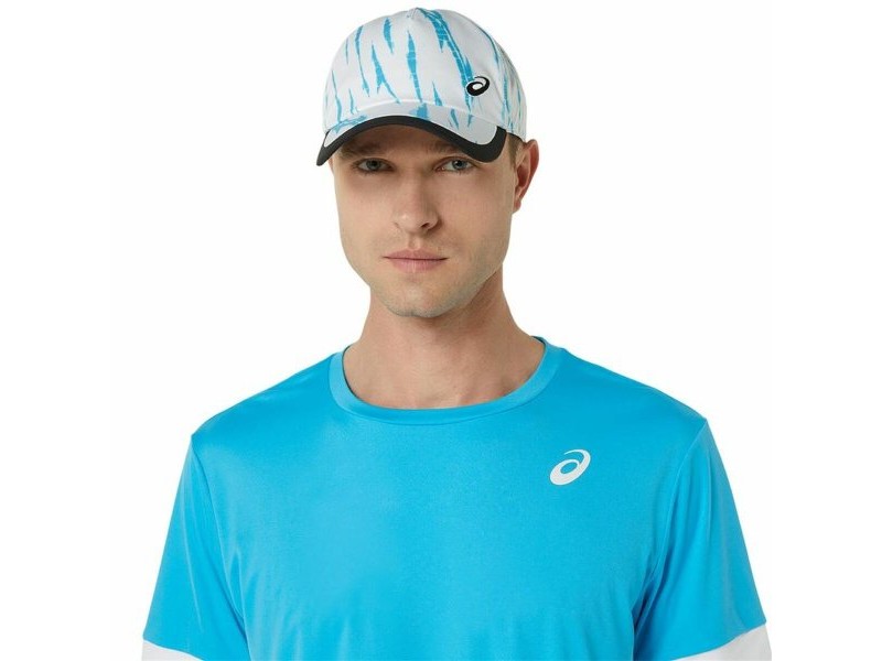 Тениска без Ръкави Asics Court Ss Top Небесно синьо Тенис