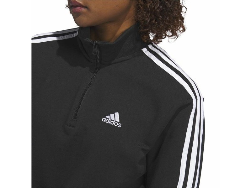 Женско Спортно Яке Adidas 3S Ft Qz Черен
