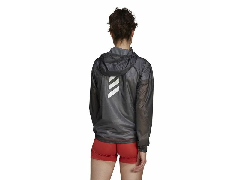 Женско Спортно Яке Adidas Agr Rain J Черен