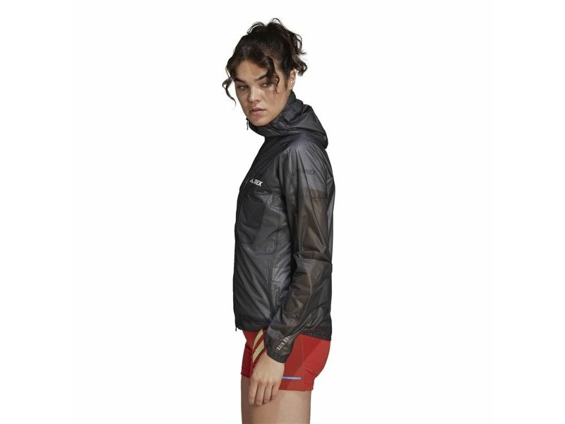 Женско Спортно Яке Adidas Agr Rain J Черен Женско Спортно Яке Adidas Agr Rain J Черен