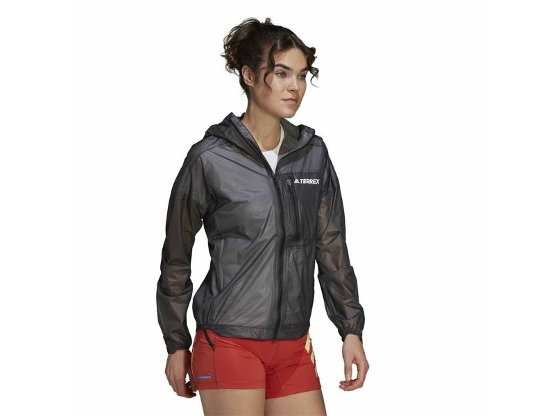 Женско Спортно Яке Adidas Agr Rain J Черен Женско Спортно Яке Adidas Agr Rain J Черен