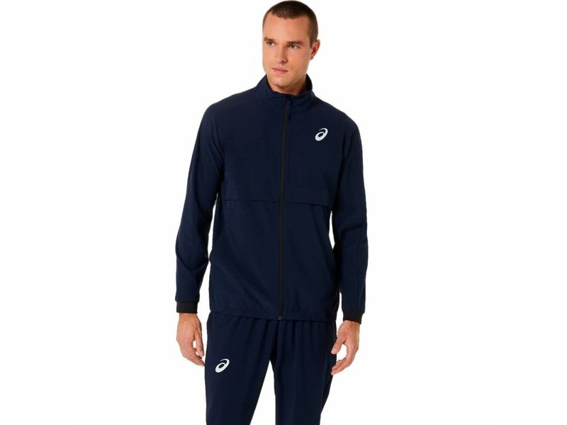 Мъжко Спортно Яке Asics Match Син