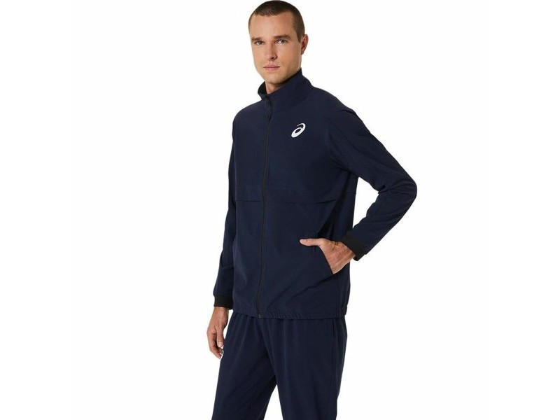 Мъжко Спортно Яке Asics Match Син